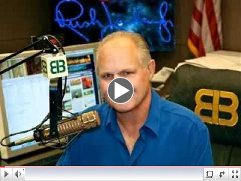 Rush Limbaugh - Palin Is Only Five Letters That Would Be Easy To Write In, P.A.L.I.N