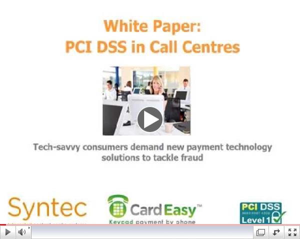 PCI DSS white paper research findings presentation