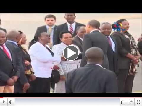 July 27, 2015. President Obama departs to Ethiopia.