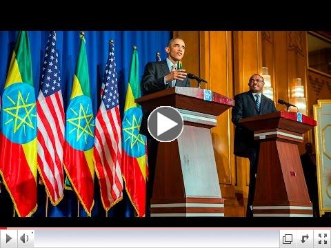 Joint Press Conference: President Obama and  Ethiopian Prime Minister Haile