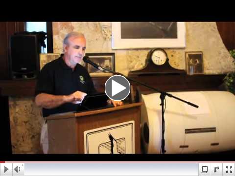 Mayor Carlos Gimenez Speaks at the Tropical Audubon Society