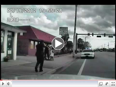 Dashcam video - Fort Pierce PD