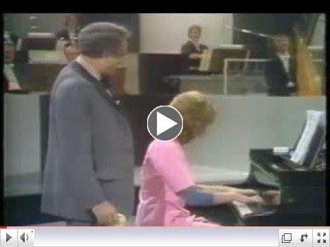 Funny piano comedian, Victor Borge