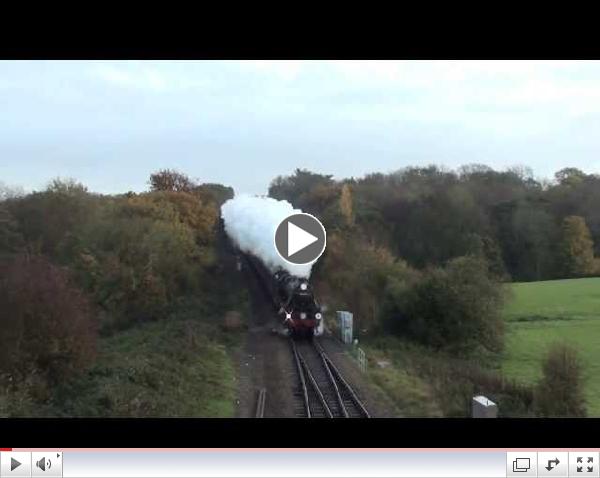 34046 Braunton and 44932 - The Blue Bell Explorer - 09/11/13