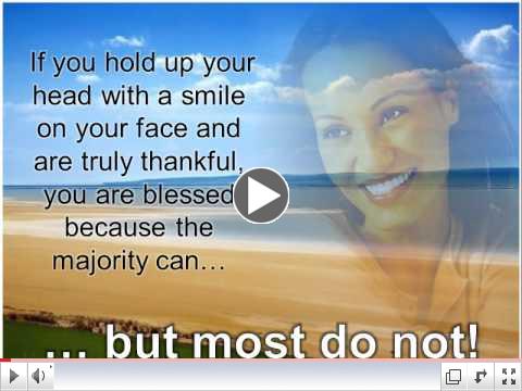 Be Thankful - Tommy's Window Slideshow