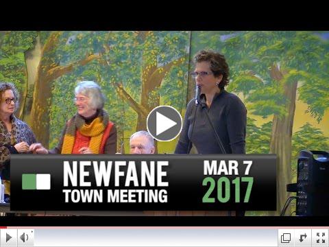 Newfane Town Meeting
