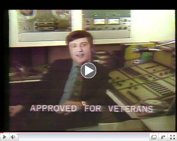 1971 Columbia School of Broadcasting local commercial