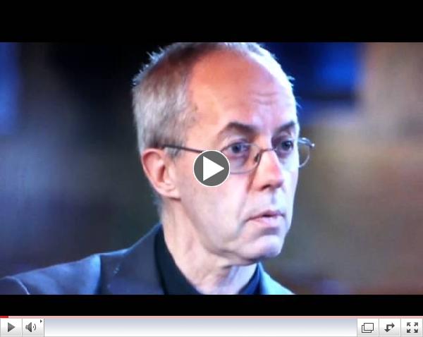 Archbishop Justin Welby, Songs of Praise, 24 March 2013