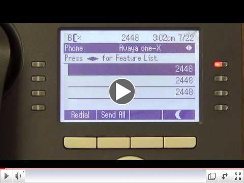 Avaya 9600 IP Telephone Training