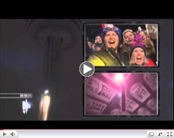 CO2 and Confetti Effects - ET Canada NYE 2012