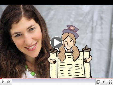 Parshat Vayelech: Create your own Torah with Mayim Bialik
