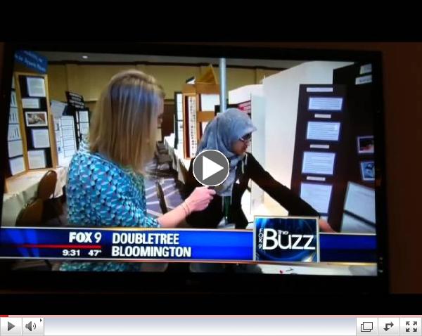 Fox 9 Interviews Rahema Rashid