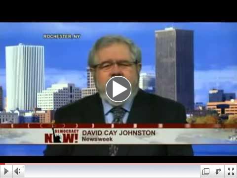 Makes Absolutely No Sense: David Cay Johnston on Budget Deal That Helps Billionaires, Not the Po