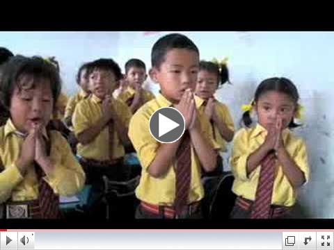 Singing in Nepal School