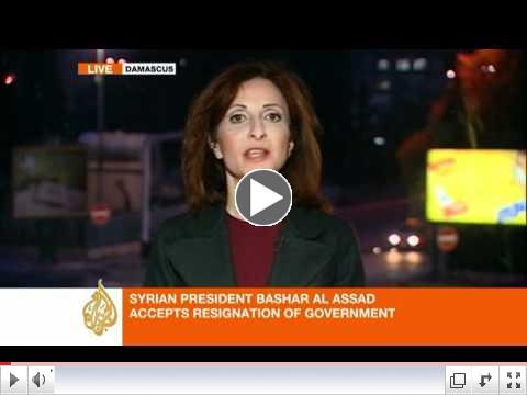 Syria update: Cabinet resigns amid unrest