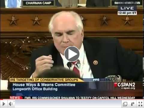 Rep Mike Kelly SLAMS IRS And Gets Standing Ovation!
