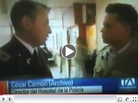 28 de octubre del 2010. Detienen al coronel César Carrión