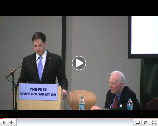 Senator Rubio's Keynote Address at the FSF Fifth Annual Telecom Policy Conference