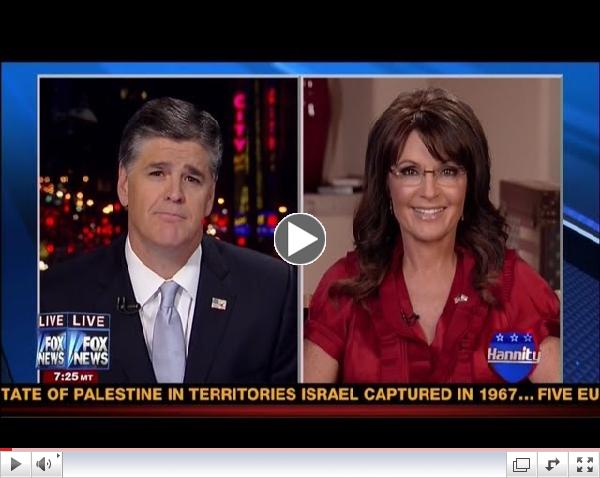 Socialism Rising in U.S. Analyzed by Sarah Palin - Sean Hannity - 12-3-12