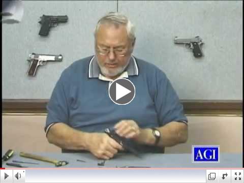 Colt 1911 Pistol Armorer's Course, AGI 101 (New DVD Version)