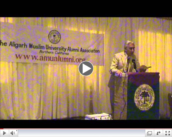 Dr. Khalid Siddiqi reciting his Nazm 