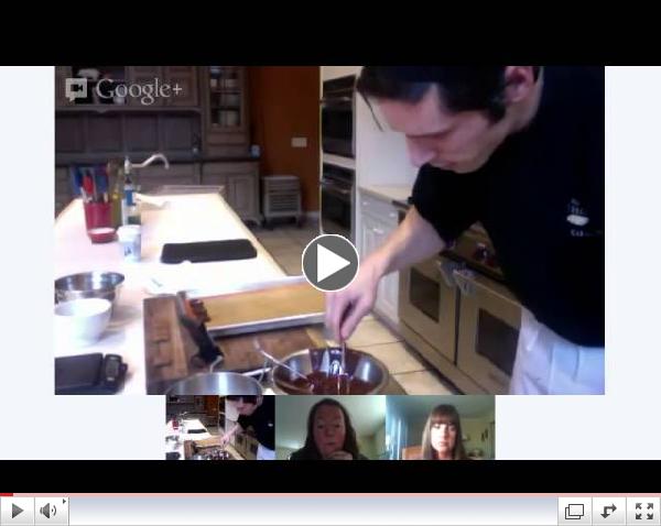 Google+ Hangout: Chocolate