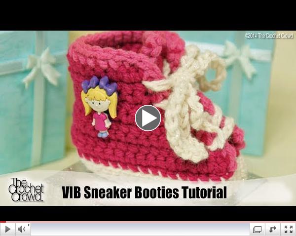 Baby Booty Sneaker Crochet Along