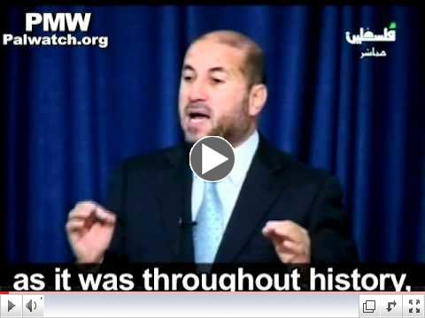 Palestinian Authority Minister of Religious Affairs threatens war over Jerusalem