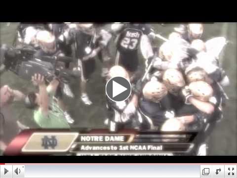 2010 Notre Dame Lacrosse Highlights