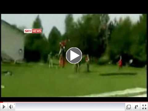 funny Parachute Landing