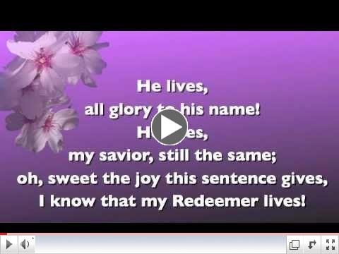 I know that my Redeemer Lives (with lyrics)