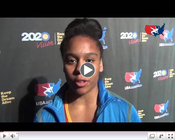 Maya Nelson wins 2013 Women's Freestyle Cadet Nationals