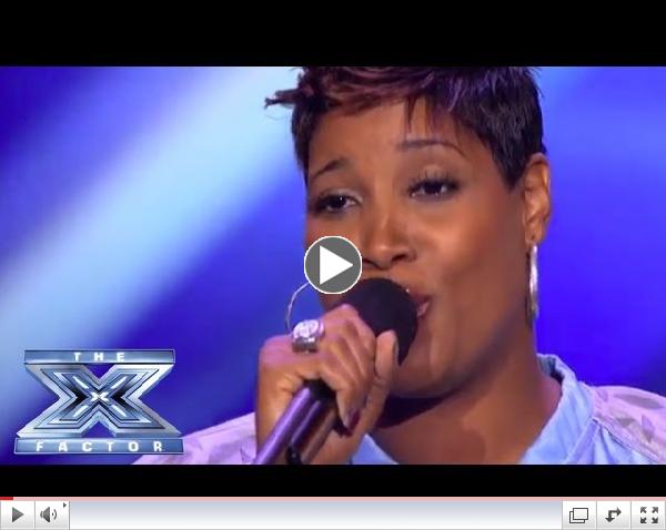 Lorie Moore Goes For Goal - THE X FACTOR USA 2013