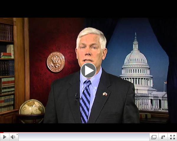 Congressman Sessions Addresses March's CR Vote as It Relates to ObamaCare