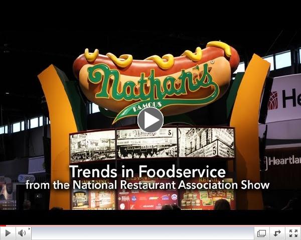 Trends in Foodservice from the National Restaurant Association Show