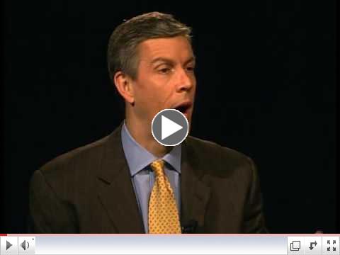 Arne Duncan on the Charlie Rose Show