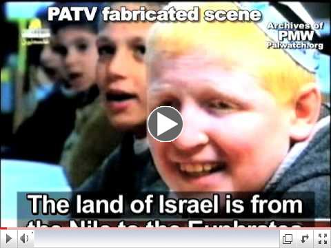 Palestinian Authority TV Libel: Israel plans rule of Euphrates to Nile