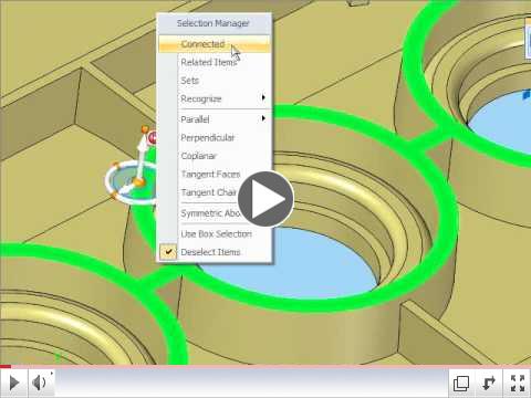 Solid Edge Tips & Tricks - #10 Selection Manager
