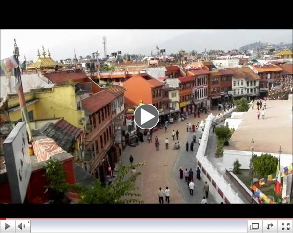 A Walk Around Boudhanath Stupa In Kathmandu Nepal