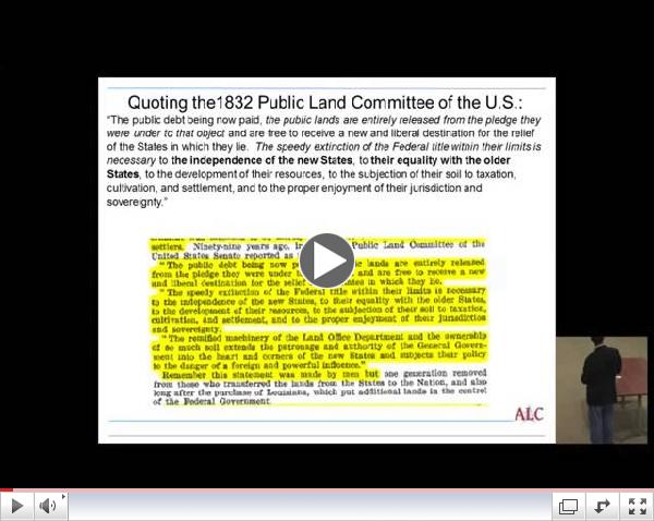 The History of FLPMA, PILT and SRS