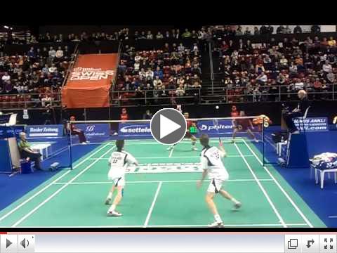 Crazy rally @ Wilson Badminton Swiss Open 2011