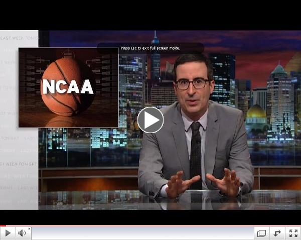 Last Week Tonight with John Oliver: The NCAA (HBO)