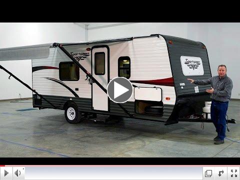 2016 K-Z RV Sportsmen Classic 200 Exterior Features 