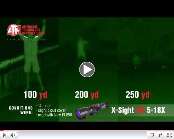 FIRST LOOK: ATN X-Sight HD 5-18x in Night Mode