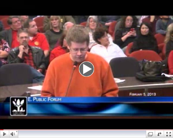 Naperville Resident/Smart Grid Supporter Addresses City Council