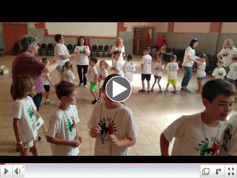 Casa Italia - Italian Language & Culture Summer Camp, Day 1, June 19, 2017 - Tarantella 1 