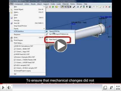 How To Use The HTRI Interface In COMPRESS