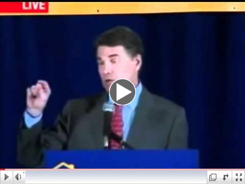 Rick Perry's drunken speech (3 minute edit)