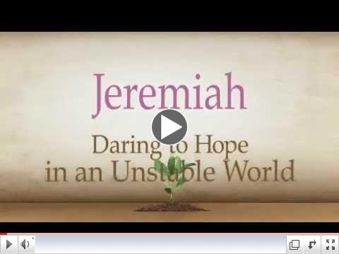 Jeremiah Bible Study Promo