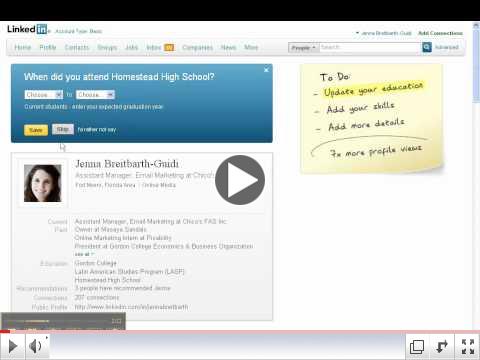 Linkedin Profile Makeover Tutorial
